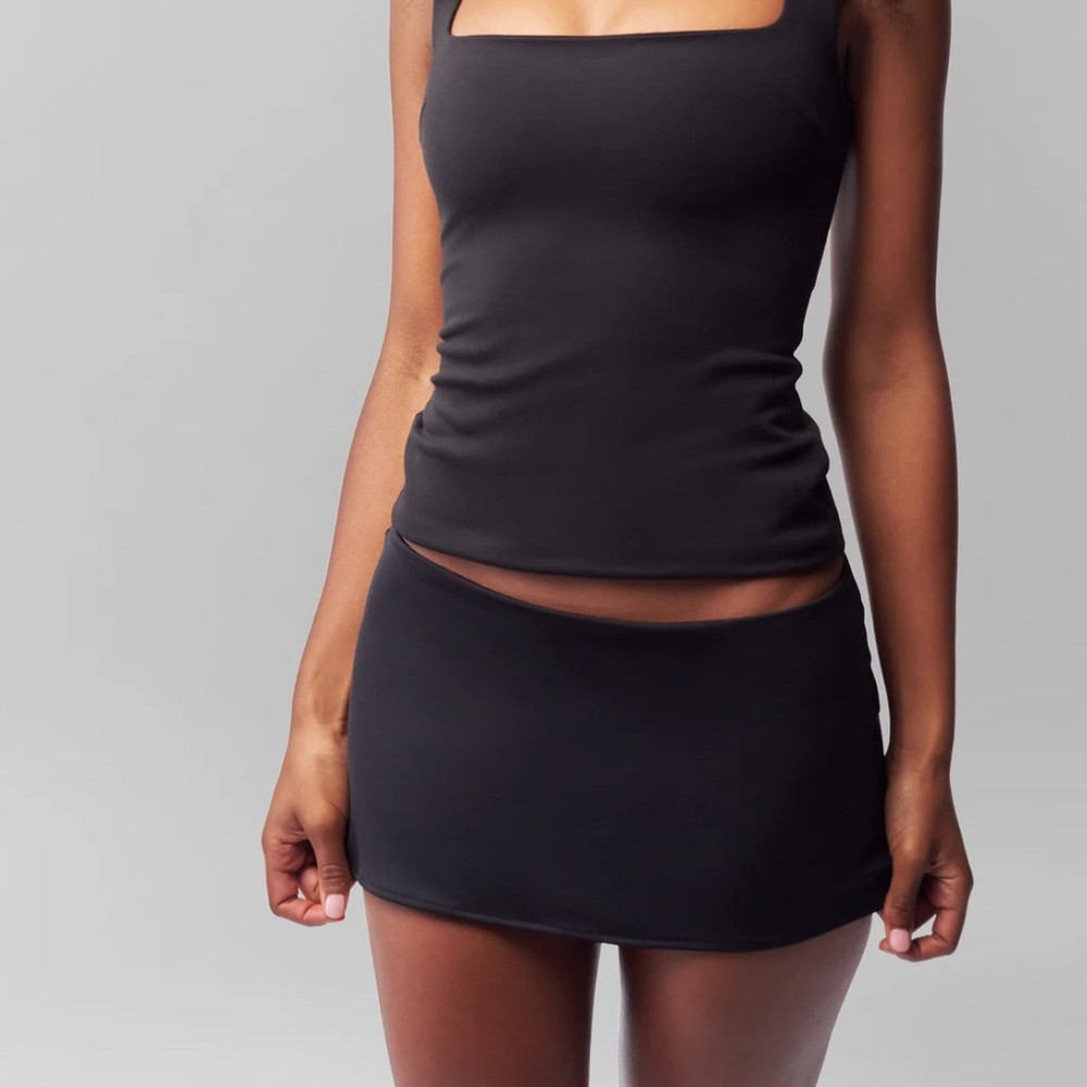 Danielle Guizio Micro Mini Stretch Skirt